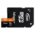 Team MICRO SDHC 64GB UHS-I SD Kart TUSDX64GUHS03