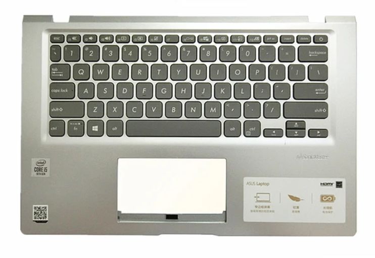 Asus Vivobook 14 X415 X415J X415JA Notebook Türkçe Klavye Dahil Üst Kasa 39XKUTAJN50