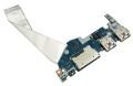 Lenovo Orijinal 5C50S24907 LS-H102P NBX0002G500 Tetik Power SD Kart Buton USB Port Board