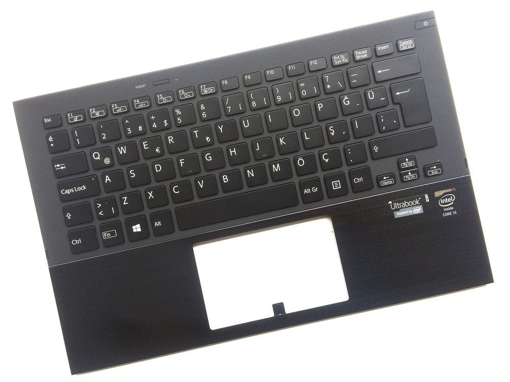 Orijinal Sony Vaio Pro13 5357-0000753-1 Ledli Klavye Kasa Üst kasa 045-0011-339-B