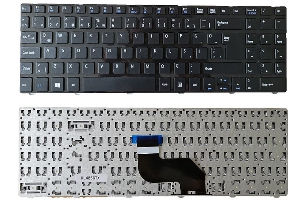 Casper Nirvana H36 A15 A15D A15E A15A A15FB A15H Notebook Klavye Laptop Tuş Takımı - İzolasyonlu
