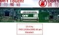 B156HW01 V.7 LTN156HT01 15.6 Standart FHD Led 40 Pin Uyumlu Laptop Ekran Lcd Panel