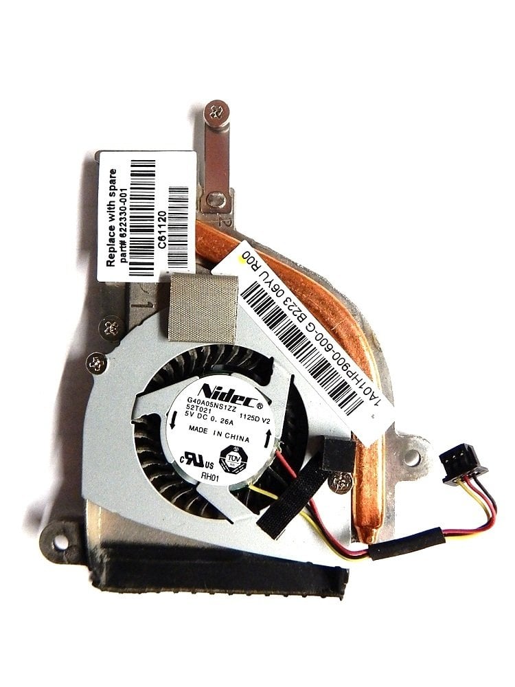 Orijinal Hp Mini 110-3600er 110-3612er Cpu Sogutucu Heatsink Fan