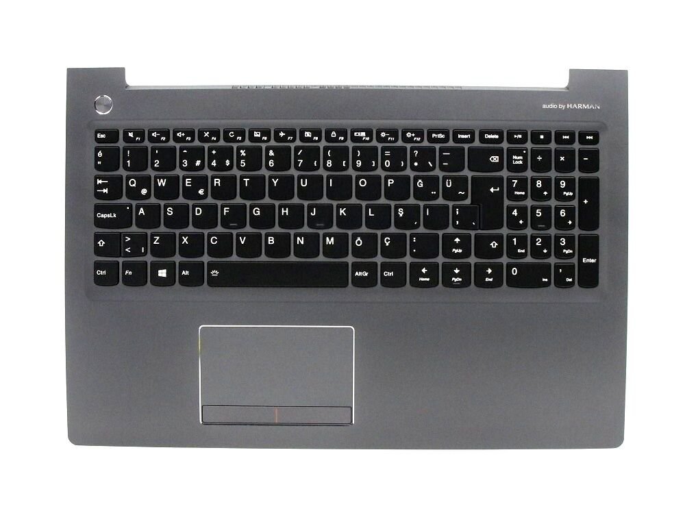 Lenovo Orijinal ideapad 510 510-15ISK 80SR Notebook Ledli Klavye Dahil Üst Kasa