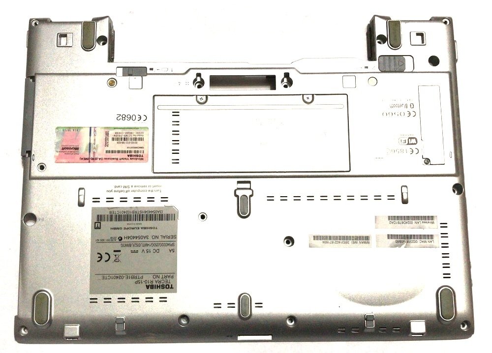 Toshiba Tecra R10 Alt Kasa Bottom Case GM902703211A-B