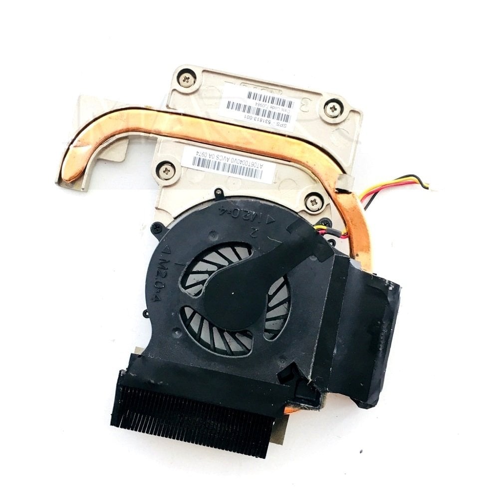 Orijinal Hp Compaq CQ35 CQ35-100 CQ36 Serisi Cpu Sogutucu Heatsink Fan