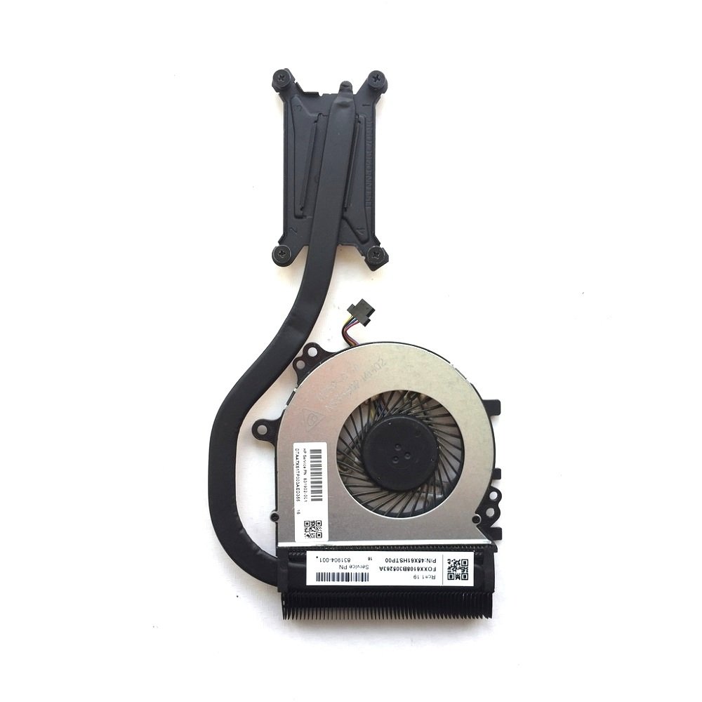 Orijinal Hp Probook 831904-001 826379-001 Cpu Soğutucu Heatsink Fan