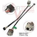 Orijinal Hp Envy Sleekbook 4-1000ET Notebook Dc Power Jack 686123-SD01