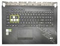 Asus ROG Strix G17 G712 G712L G712LW Notebook Türkçe Klavye Dahil Üst Kasa 6051B1404101