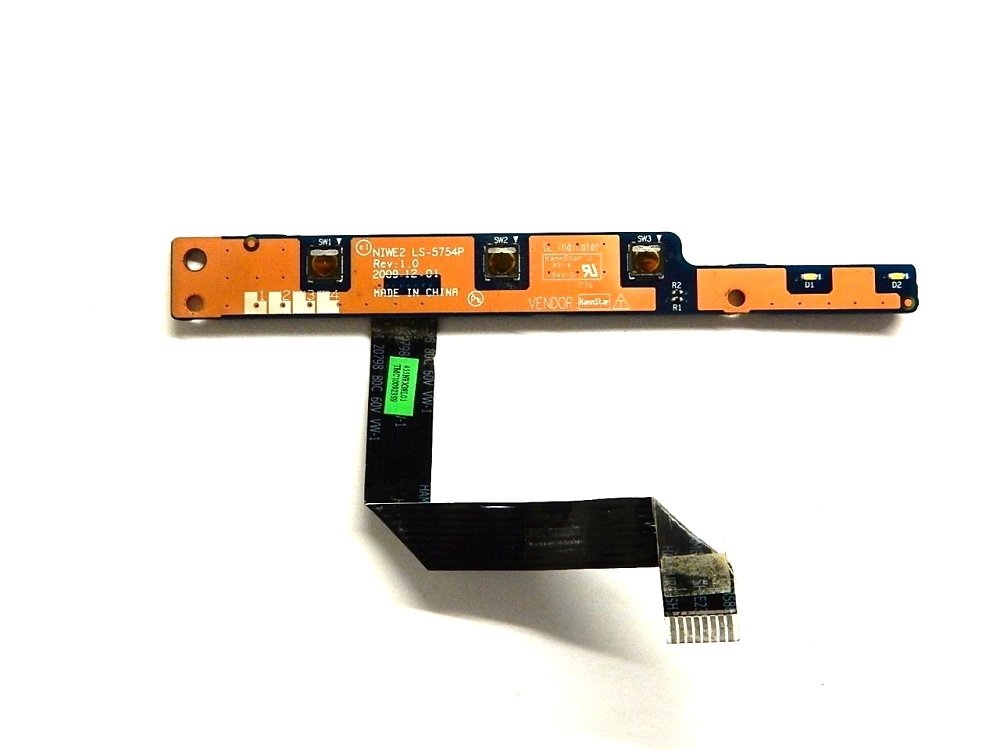 Lenovo Orijinal G560E 20107 21050 Notebook Tetik Power Buton Board