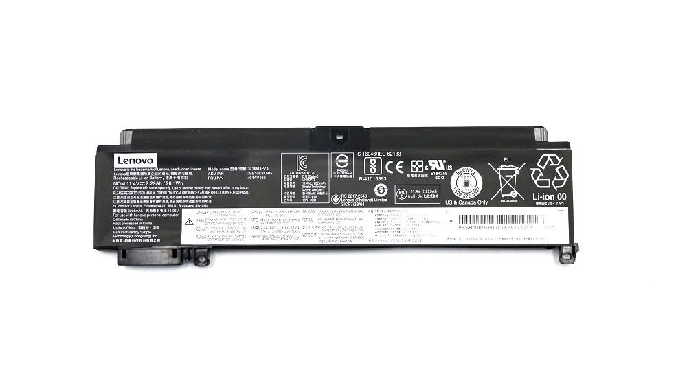 Orijinal Lenovo ThinkPad 01AV405 01AV406 Notebook Batarya Laptop Pil