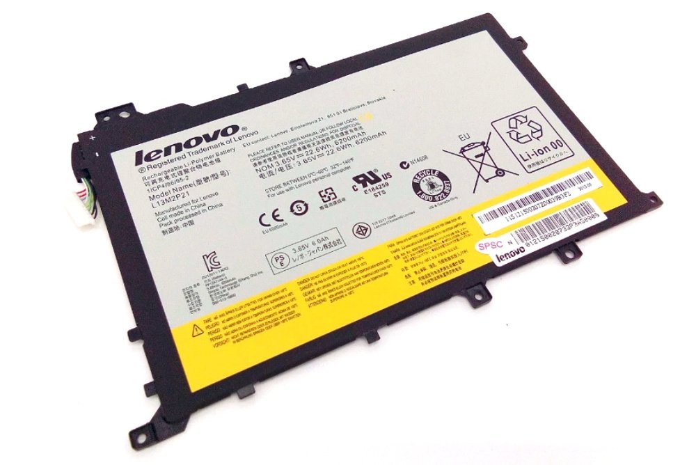 Orijinal Lenovo L13M2P21 L13L2P21 Tablet Batarya Notebook Pil
