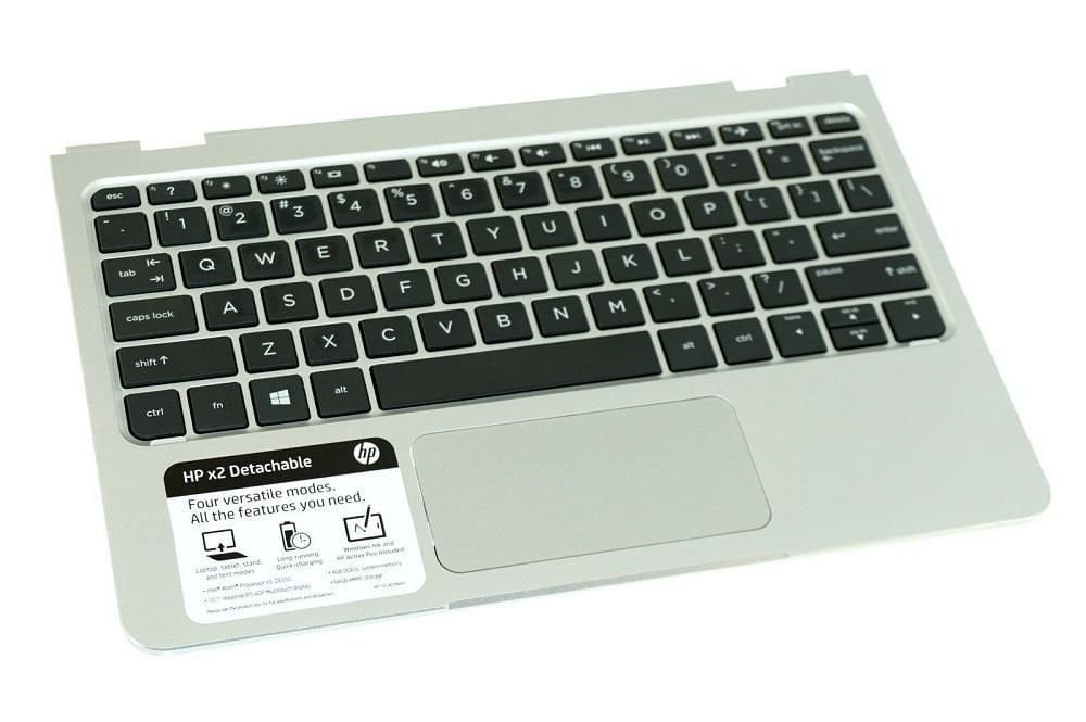 Hp Detachable X2 10-P018WM Klavye Dahil Üst Kasa 902365-001