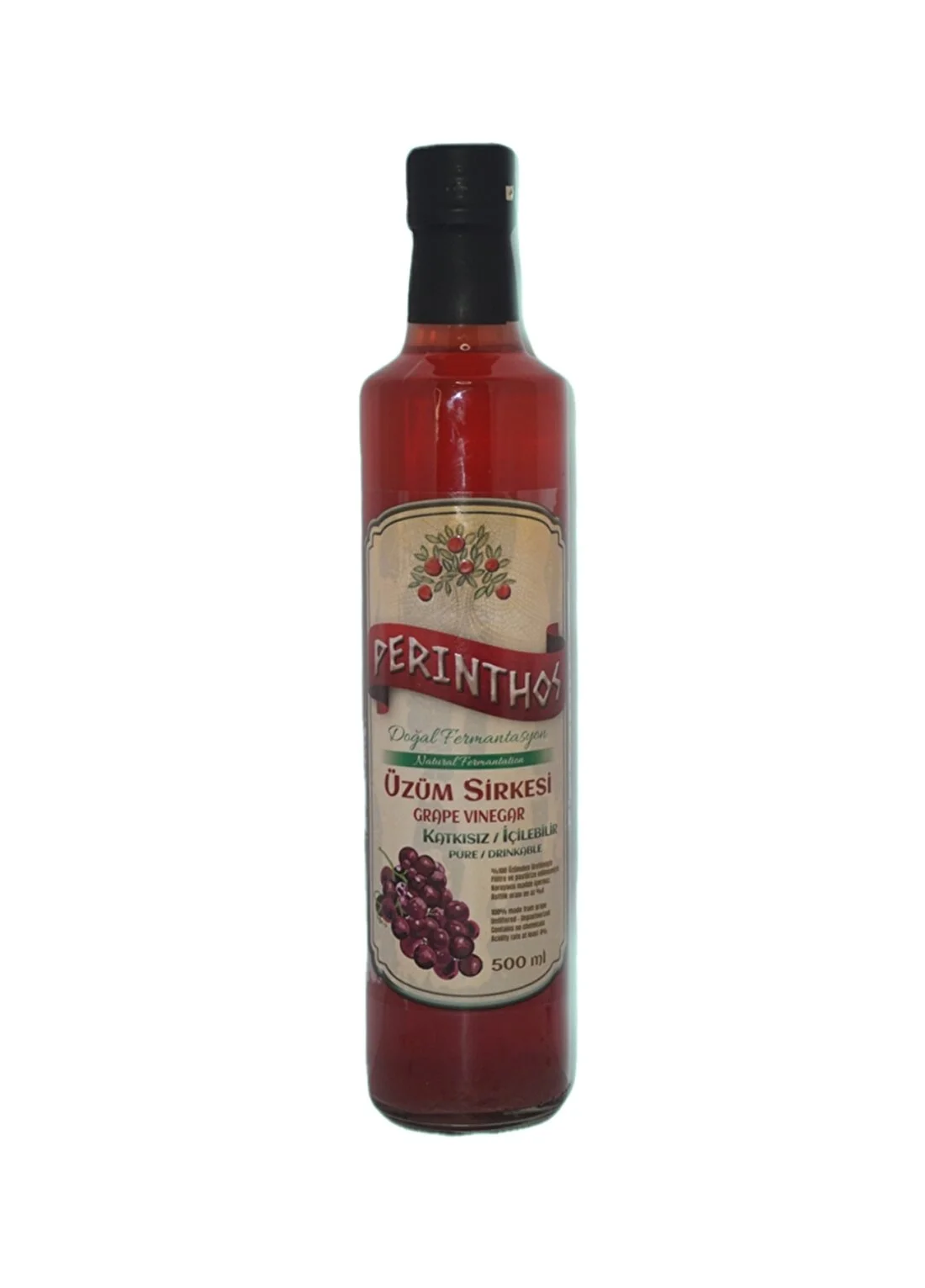 Perinthos Perinthos 500 Ml Üzüm Sirkesi