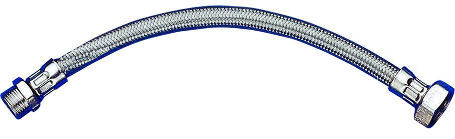 Çelik Fleks Bağlantı Hortumu 1/2 nipel -1/2 60 cm Kombi