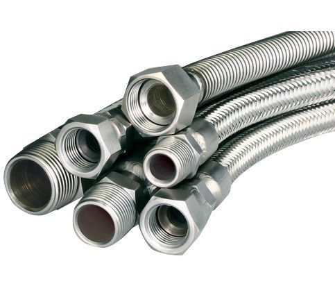 Çelik Fleks Bağlantı Hortumu 1/2 nipel -3/4 30 cm Kombi