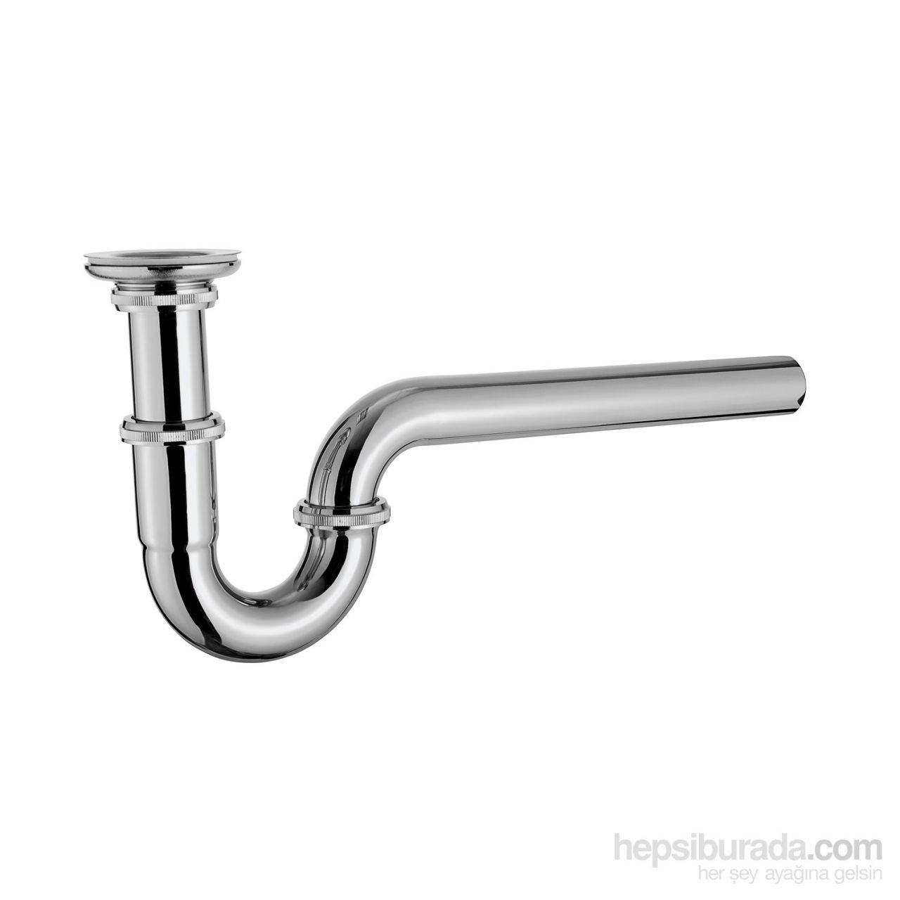 Paslanmaz Es Gövdeli Lavabo Evye Sifonu