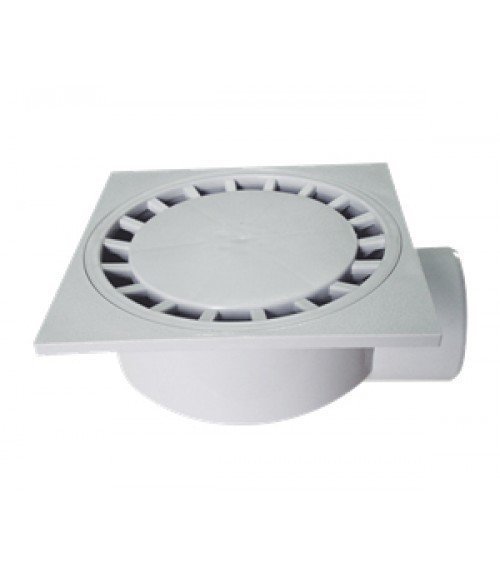 Çamur Kovalı Yer Sifonu 25x25 Q100 Alttan
