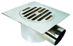 Krom Yer Sifonu 20x20 Q50