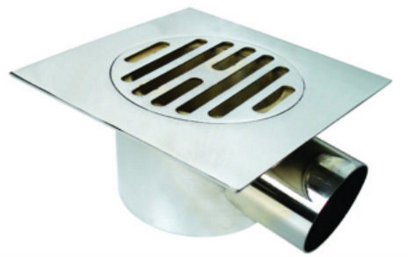 Krom Yer Sifonu 20x20 Q70