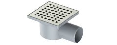 Paslanmaz Yer Sifonu 10x10 Q50  Lux