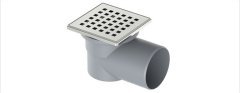 Paslanmaz Yer Sifonu 10x10 Q70 Lux