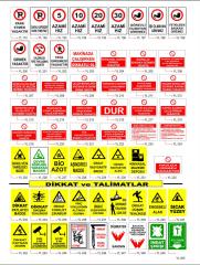İKAZ LEVHALARI