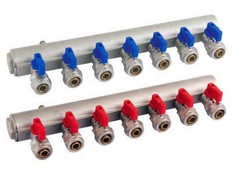 Kollektör Mini Vanalı 4 Lü 1''