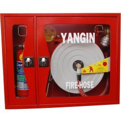 Yangın Dolabı Set 70x90 cm Tüp Kabinli 2'' Vanalı 30 m Hortumlu