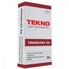 TEKNOFAY EX Flex granit yapıştırıcı