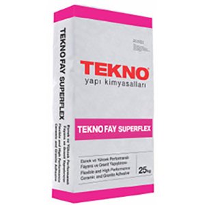 TEKNOFAY SÜPER FLEX Hiper flex granit yapıştırıcı