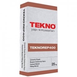 TEKNOREP 400 Çimento esaslı boşluk doldurma harcı