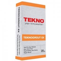 TEKNOGROUT EX Hızlı priz alan rötresiz akıcı tamir harcı