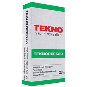 TEKNOREP 520 Doğal hidrolik kireç esaslı tamir harcı