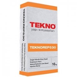 TEKNOREP 530 PRO Doğal hidrolik kireç esaslı enjeksiyon harcı