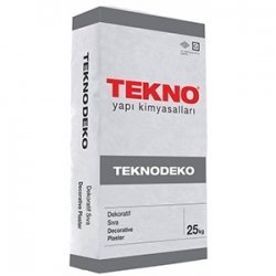 TEKNODEKO İNCE İnce tane dokulu dekoratif sıva 1,2 mm