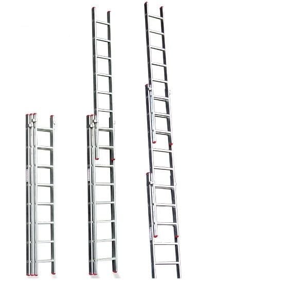 18 METRE ALÜMİNYUM P.T.T TİPİ TELESKOPİK SÜRGÜLÜ MERDİVEN