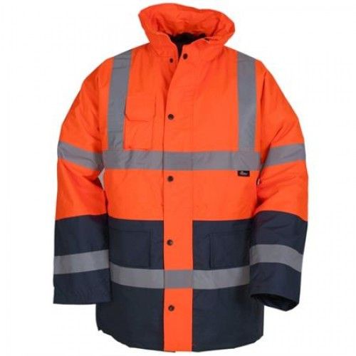 PARKA REFLEKTÖRLÜ (TURUNCU-LACİVERT)