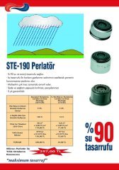 2 lt Spray Akışlı %90 Tasarruflu Perlatör