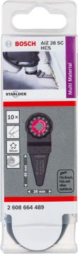 Bosch - Starlock - AIZ 28 SC - HCS Universal Derz ve Macun Kesici Bıçak 10'lu