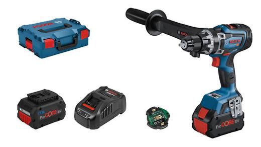 BOSCH GSR 18V-150 C Akülü Delme Vidalama (2x8.0Ah)