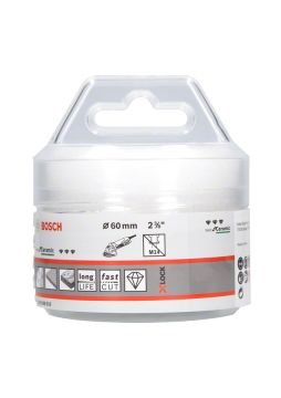 Bosch - X-LOCK - Best Serisi, Taşlama İçin Seramik Kuru Elmas Delici 60*35 mm