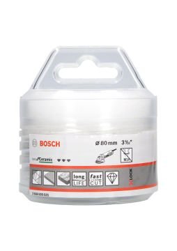 Bosch - X-LOCK - Best Serisi, Taşlama İçin Seramik Kuru Elmas Delici 80*35 mm