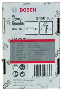 Bosch - GSK 50 Çivisi  30 mm 5000li