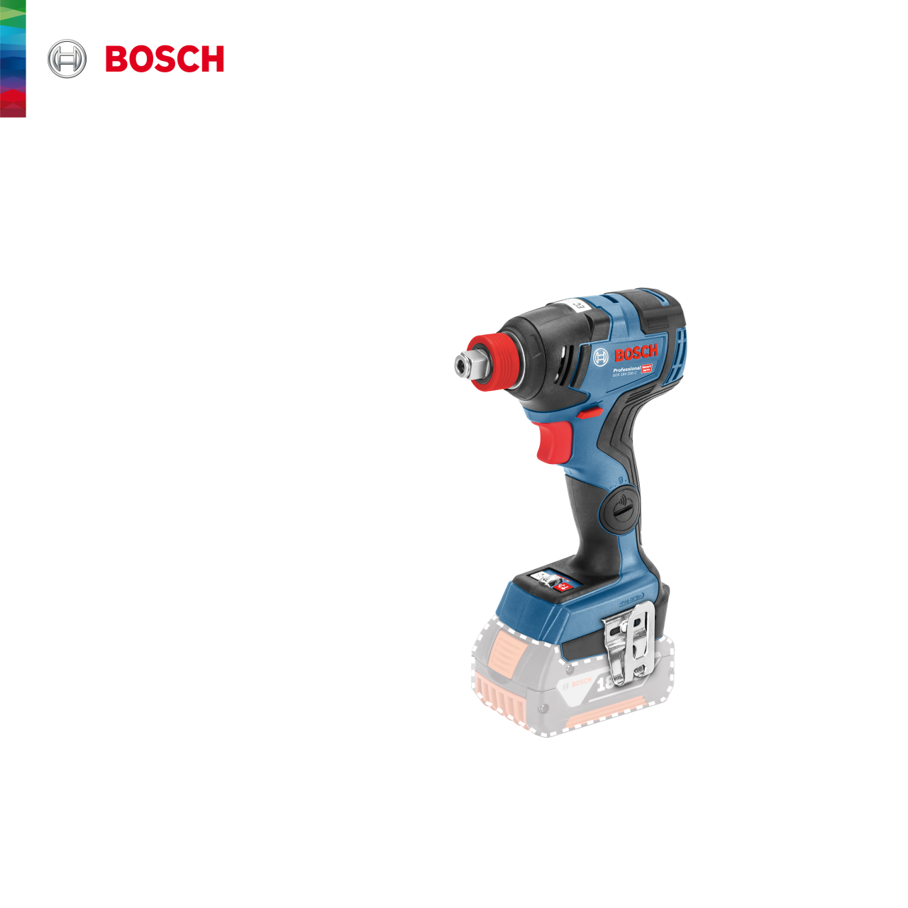 Bosch Professional GDX 18V-200 C (Solo) Akülü Darbeli Somun Sıkma Makinesi