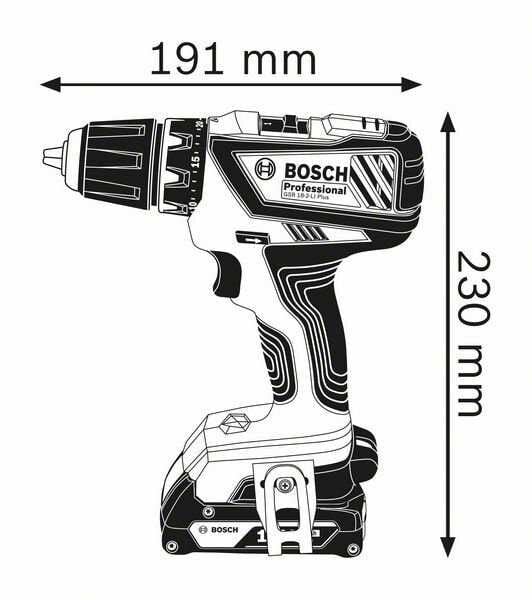 BOSCH GSR 18-2 LI PLUS SOLO Promix