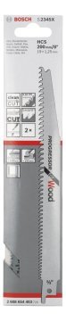 Bosch - Progressor Serisi Ahşap için Panter Testere Bıçağı S 2345 X - 2'li