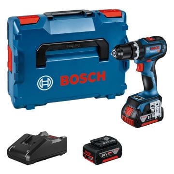 BOSCH GSB 18V-90 C Akü.Darb.Delme Vid. 2x5.0Ah