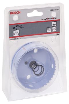 Bosch - Special Serisi Metal Ve Inox Malzemeler için Delik Açma Testeresi (Panç) 79 mm