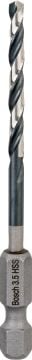 Bosch - Altıgen Şaftlı - Impact Control - HSS Metal Matkap Ucu 3,5*79mm